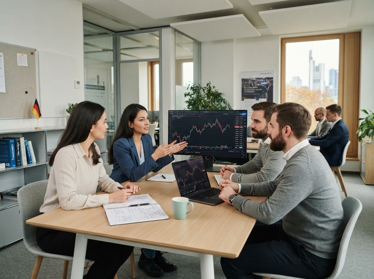 Trendspider Ai analyst reviewing historical market data and risk parameters